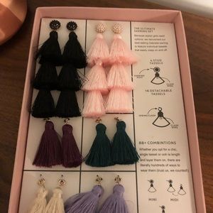 BaubleBar Jewelry - NWB Sugarfix Mix and Match Tassel Earrings BaubleBar Jewelry - NWB Sugarfix Mix and Match Tassel Earrings